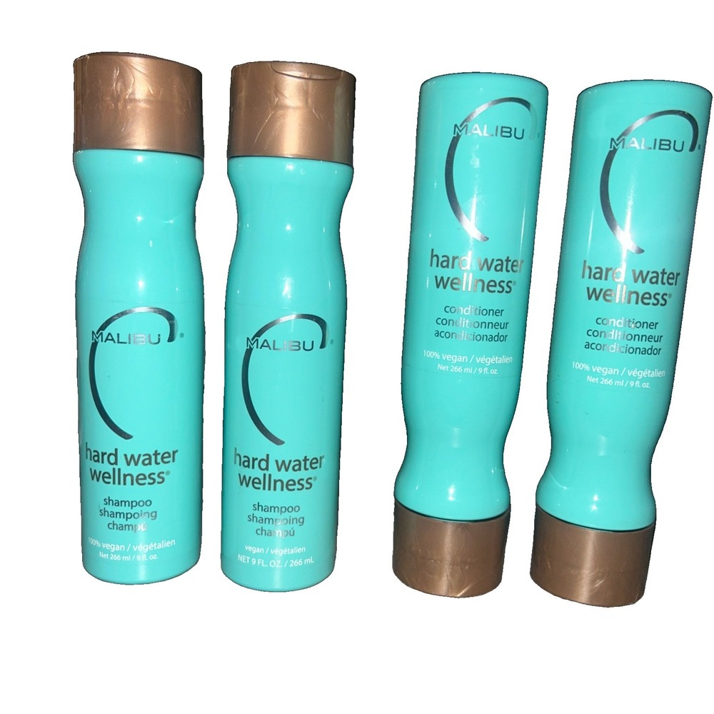 Malibu C. Hard Water Wellness Shampoo & Conditioner - 4 Pack - 2 Of Each